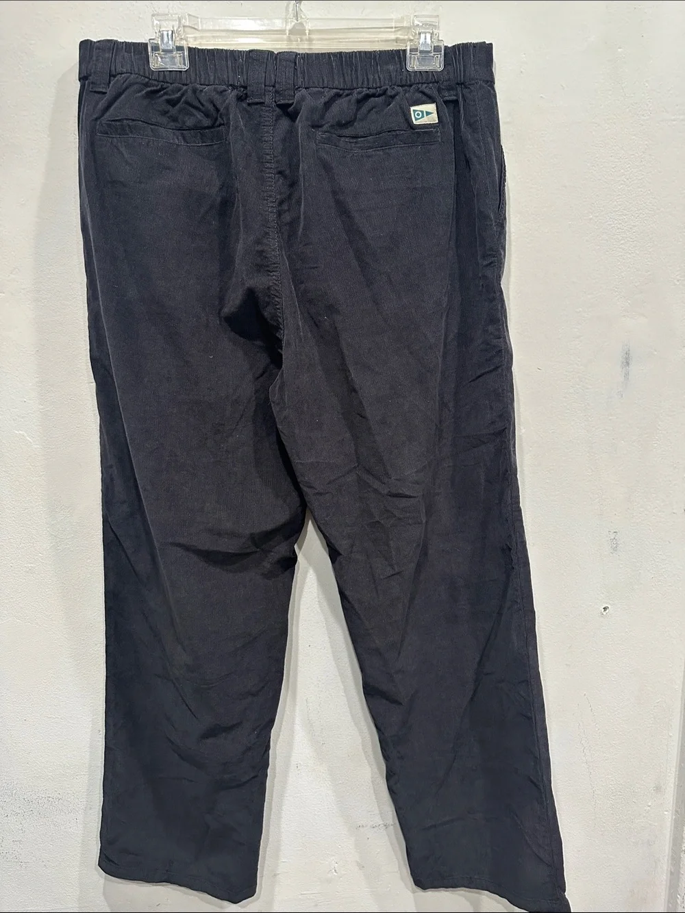 Mollusk California corduroy Boat Pants Elastic Waist Size XL cotton gorp core